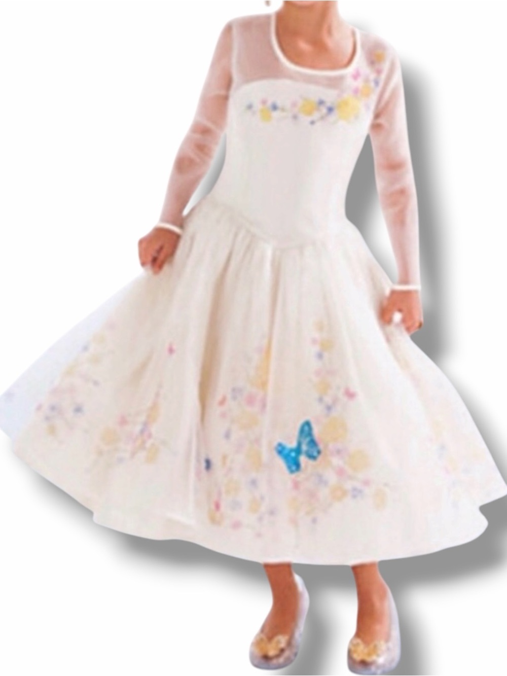 Disney Store Limited Edition Live Action Cinderella Wedding Dress Costume Sz 5/6